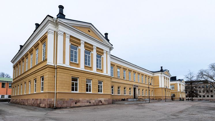 Gamla huvudbyggnaden, Rudbeckianska gymnasiet
