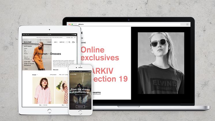Panagora lanserar ny responsiv e-handel med fokus på inspirerande innehåll för Elvine