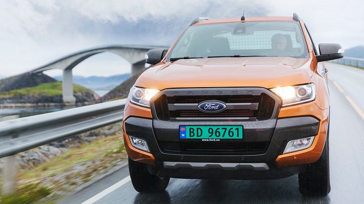 Ford-lansering av nye Edge og Ranger i Molde