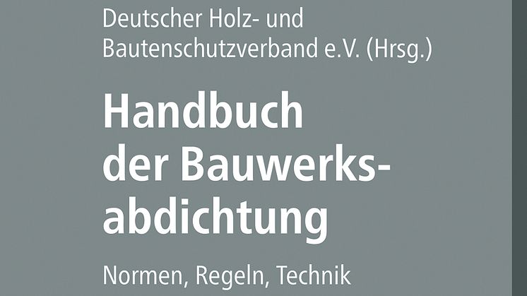 Handbuch der Bauwerksabdichtung, 2. Auflage (2D/tif)