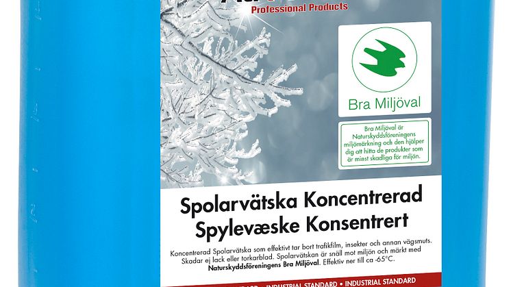 AdProLine® Spolarvätska, märkt ​enligt Naturskyddsföreningens märkning, Bra Miljöval!