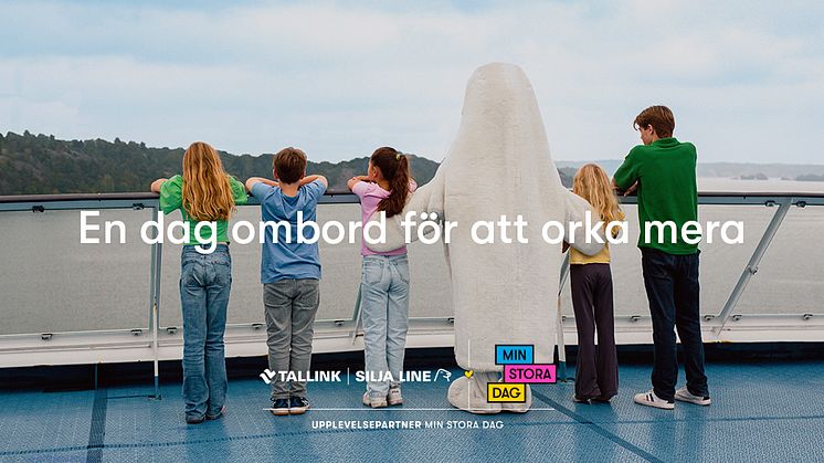 En dag ombord för att orka mera – Tallink Silja kampanjar för Min Stora Dags barn