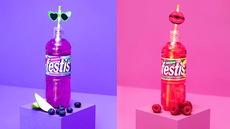 Festis lanserar två sockerfria smaker med influencer-kampanj på TikTok och Instagram