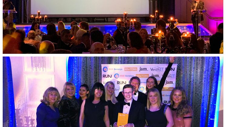 The Finegreen Group named Best Recruitment Company at the Talk of Manchester Awards 2018 