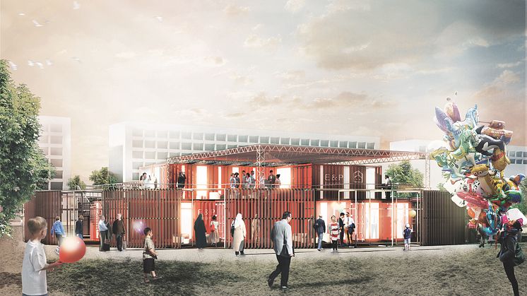 Startskuddet for fremtidens Gellerup og Toveshøj | Arkitema Architects vinder områdets nye vartegn, det kommende informations- og aktivitetscenter