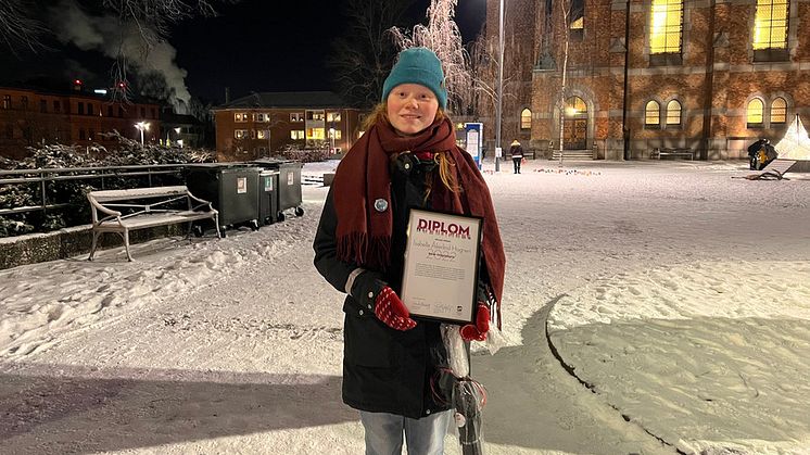 Isabelle Åkerlind Hognert är årets rättighetskämpe 2022