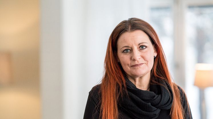 Karina Salomonsson, verksamhetschef för 1177 Vårdguiden på telefon i Västerbotten.