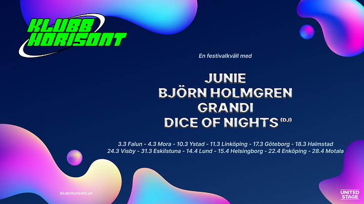 Klubb Horisont med Junie, Björn Holmgren, Grandi och Dice of Nights