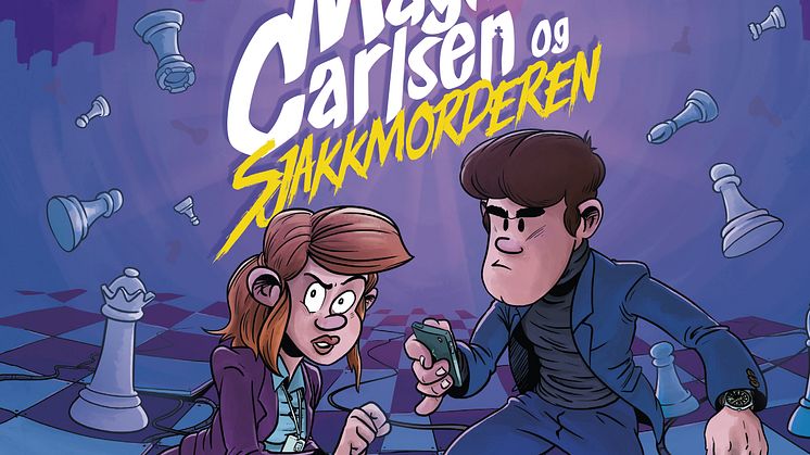 Følg sjakkgeniet Magnus Carlsen og politibetjent Maud på jakt etter en gåtefull og smart serimorder!
