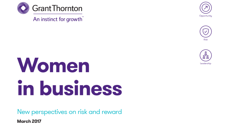 Women in business - New perspectives on risk and reward