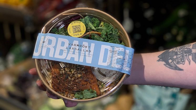Urban Deli redovisar klimatavtryck på sina portionsrätter.