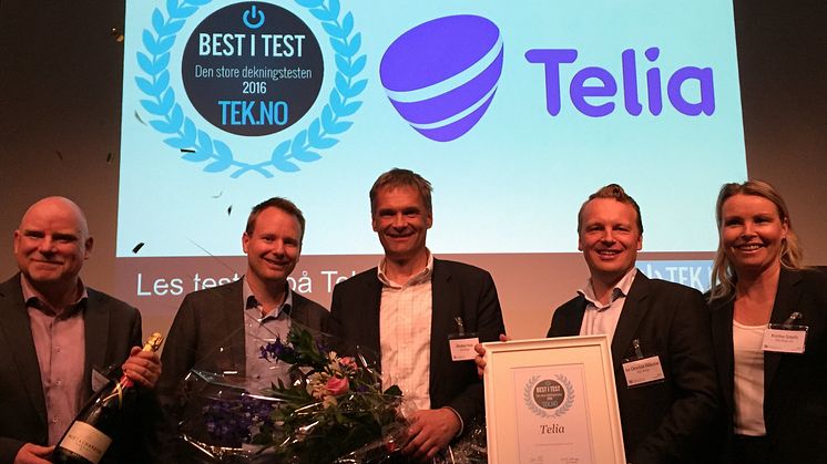 Telia har Norges beste mobilnett