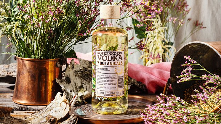 Koskenkorva Vodka 7 Botanicals - Ett tydligt tecken på att sommaren snart är här!
