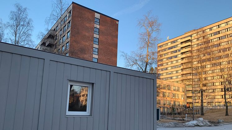 Fra tirsdag 9. mars og noen uker fremover deler SiO ut COVID-19 selvtester til beboerne på Kringsjå Studentby. 