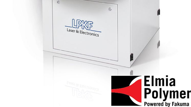 Laserplastsvetsning med tydliga fördelar - LPKF Laser Welding. Se den på Elmia Polymer 21-24 April i Jönköping