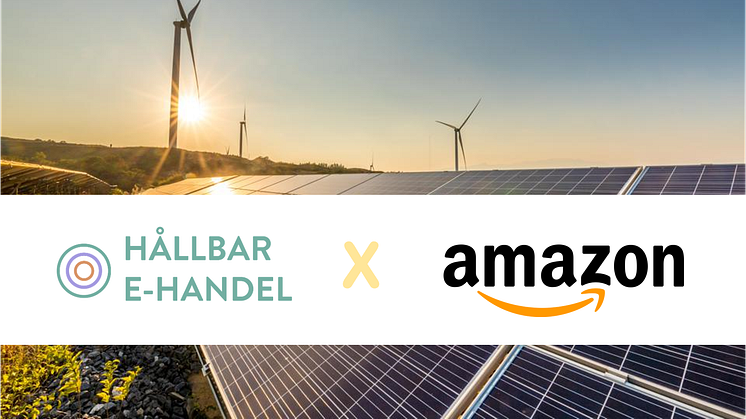 Amazon blir medlem i Hållbar E-handel.