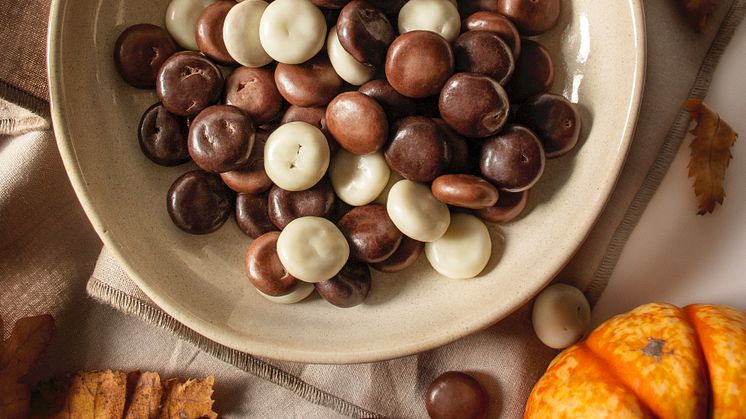 Lelles - Chokladdoppade mini-pepparkakor