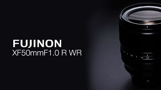 FUJINON XF50mmF1.0 R WR