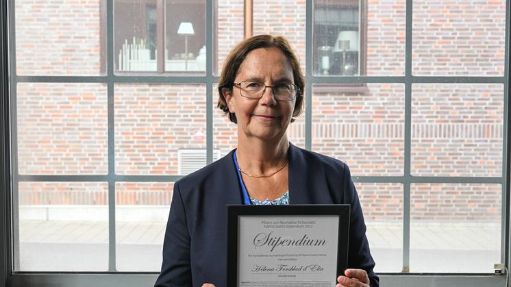 Helena Forsblad d’Elia, professor i reumatologi vid Göteborgs universitet och överläkare vid reumatologkliniken Sahlgrenska Universitetssjukhuset