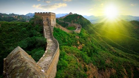 The Great Wall of China: from Tianjin  