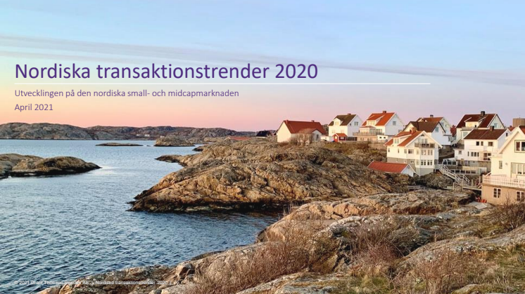 Nordiska transaktionstrender 2020