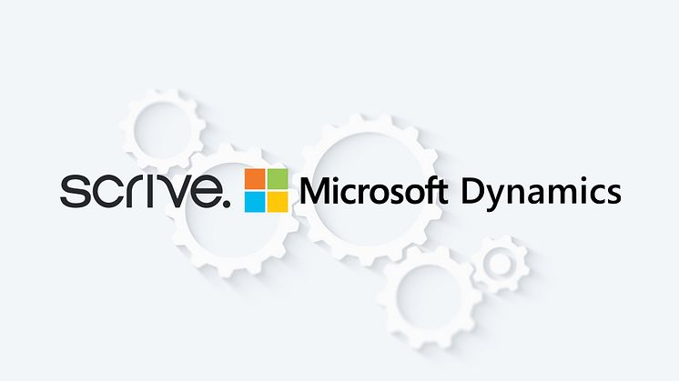 Scrive lanserar Microsoft Dynamics 365 Sales-integrering