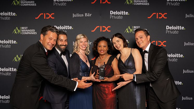 Die Vista Gruppe erhält Switzerland's Best Managed Companies Award 2023