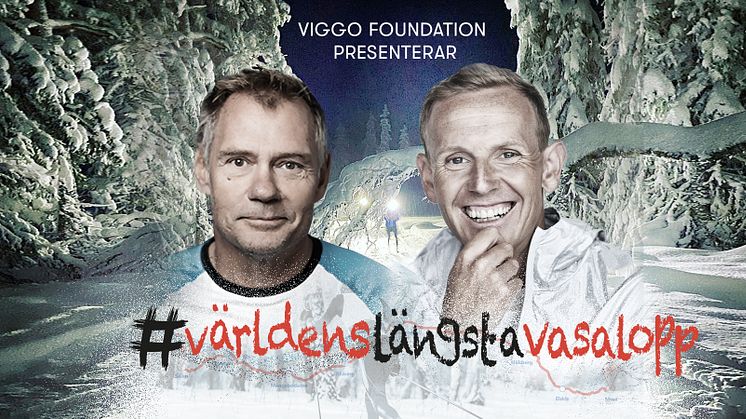 Komikern Måns Möller och längcoachen Christer Skog ska åka världens längsta vasalopp, ett världsrekordförsök - 10 Vasalopp på 10 dagar. Beräknad start 12 februari. 