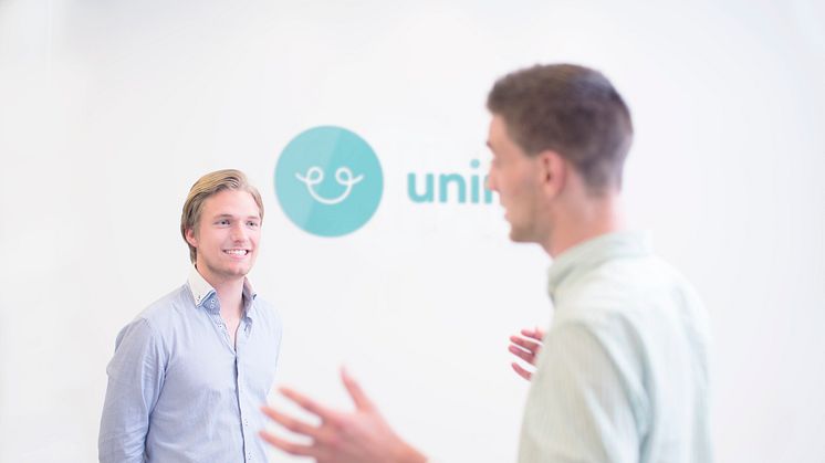 SiO inviterer Uninite til nettmøte med studentene. Uninite tilbyr en digital tjeneste som kobler leietakere sammen basert på personlighet og interesser. (Foto: Christoffer Meyer / Kind)