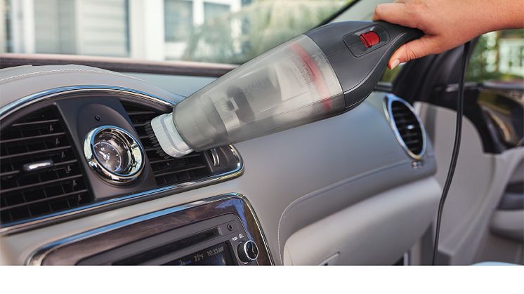 Spring Clean the Car with BLACK+DECKER