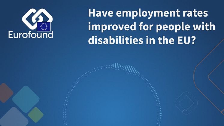 Have employment rates improved for people with disabilities in the EU?