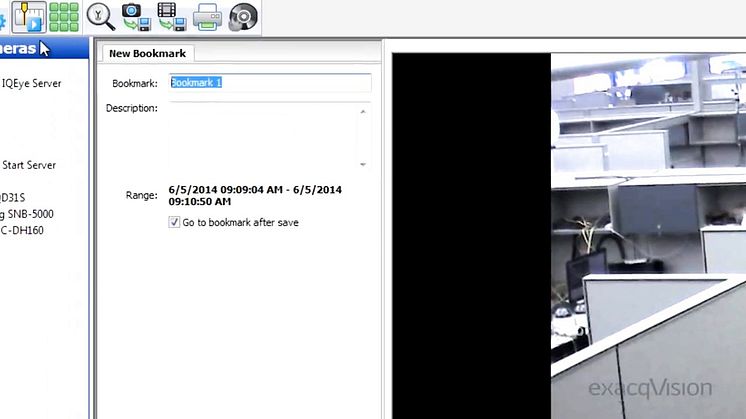 Kameraövervakning från Gate Security - exacqVision VMS 6.2