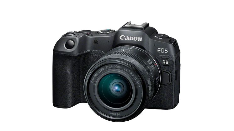 Canon EOS R8 med RF 24-50mm F4.5-6.3 IS STM