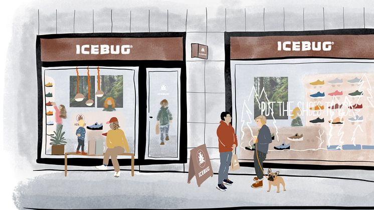 Icebug öppnar sin första butik i Stockholm