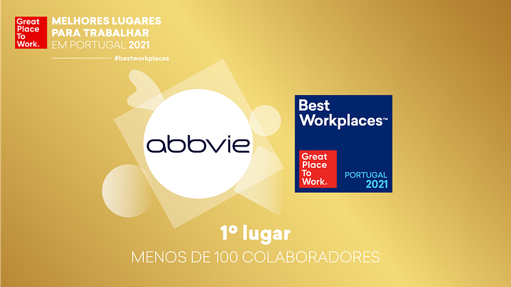 AbbVie eleita a melhor empresa para trabalhar em Portugal