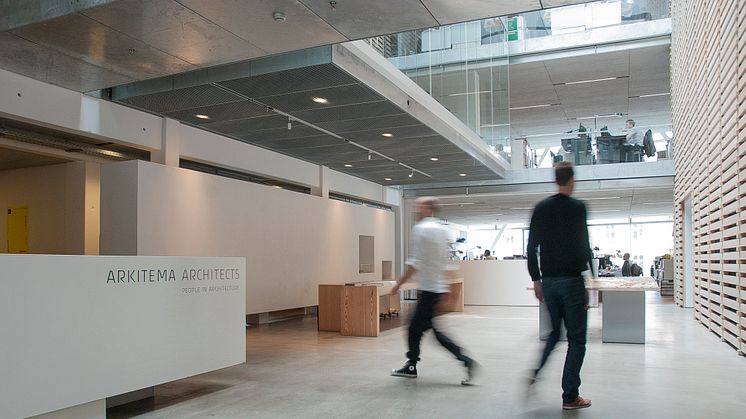 Arkitemas kontor i Aarhus ligger i dag i Frederiksgade. Igennem alle 50 år har Arkitemas kontorer i byen ligget i midtbyen.