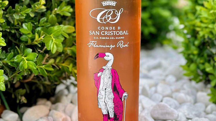 Spansk vinmakarduo skapar ett unikt rosévin från Ribera del Duero – Conde di San Cristóbal Flamingo Rosé lanseras nu i Systembolagets beställningssortiment.