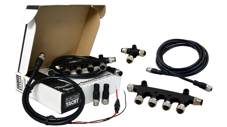 NMEA 2000 Connector & Cabling Accessories to suit 99.9% of installations from Digital Yacht