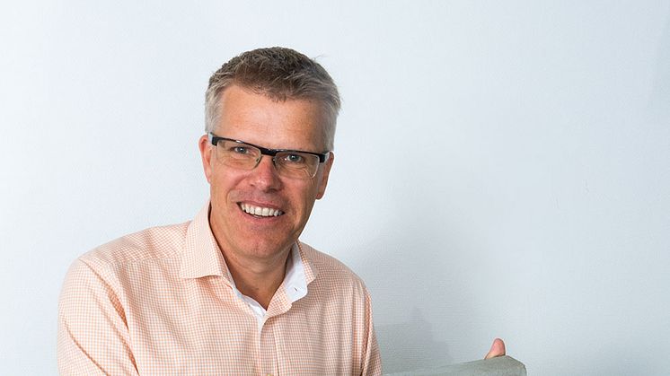 Håkan Fridvall, produktchef för golvbrunnar på Purus