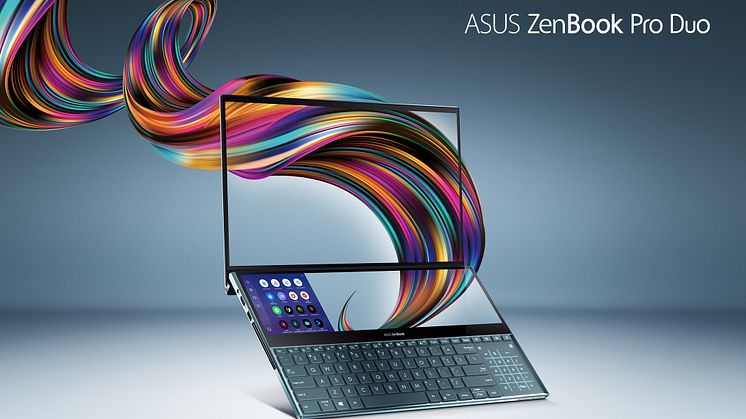 ​ASUS launches ZenBook Pro Duo with Revolutionary ScreenPad Plus