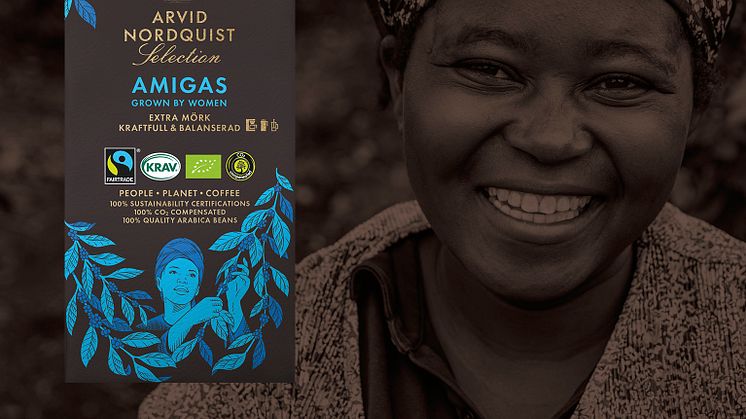 Börja den Internationella kvinnodagen med en kopp kaffe som är odlat på gårdar som drivs av Kvinnor