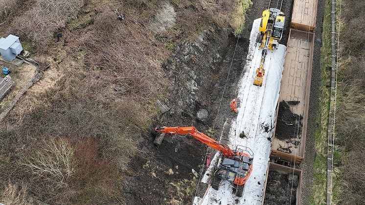  Passengers thanked after West Coast main line reopens following emergency landslip repairs
