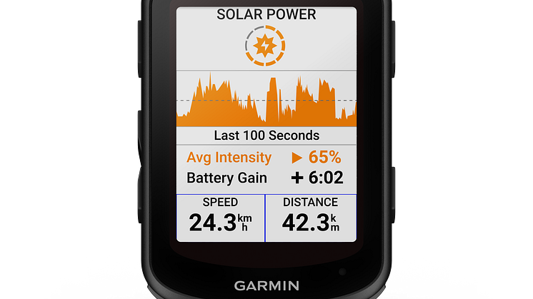 Garmin_Edge 840 Solar_Solar (c) Garmin Deutschland GmbH