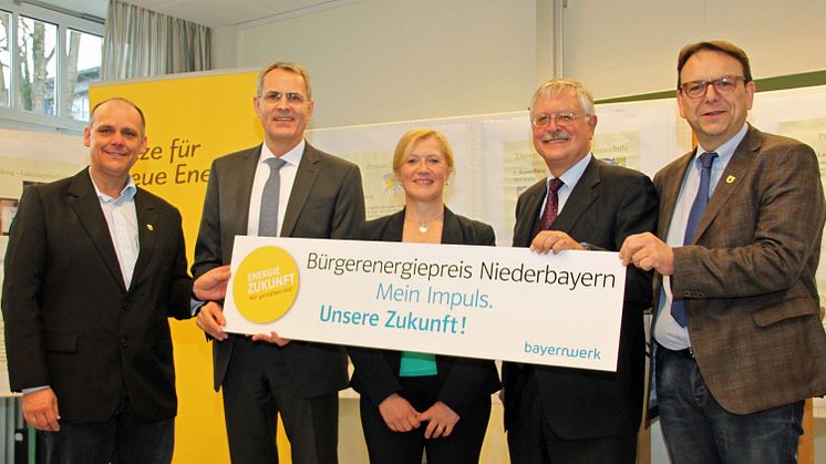 Bürgerenergiepreis Niederbayern 2016: Aufruf zum Bewerbungsstart