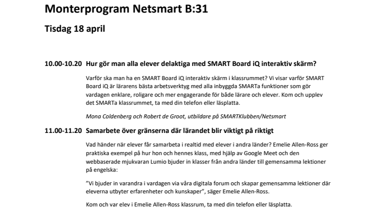 Monterprogram Netsmart monter B31.pdf