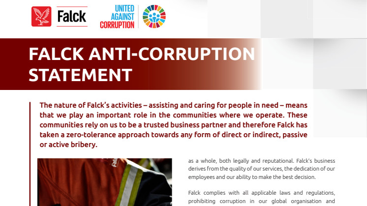 Falck Anti-Corruption Statement