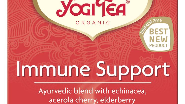 Yogi Tea Immune Support poser