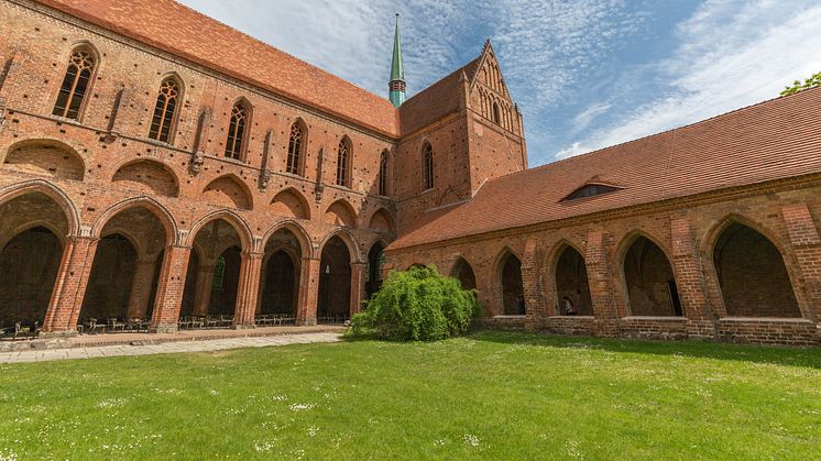 Mit der App kann man auf Schatzsuche in Kloster Chorin gehen. Foto: TMB-Fotoarchiv/Steffen Lehmann. 