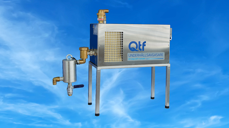 QTF underhållsavgasare med magnetitfilter
