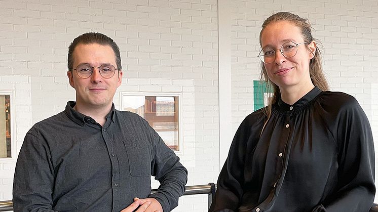 André Ravenna och Mica Karlsson är lärare för utbildningen Arkitekturvisualisering på Yrgo.